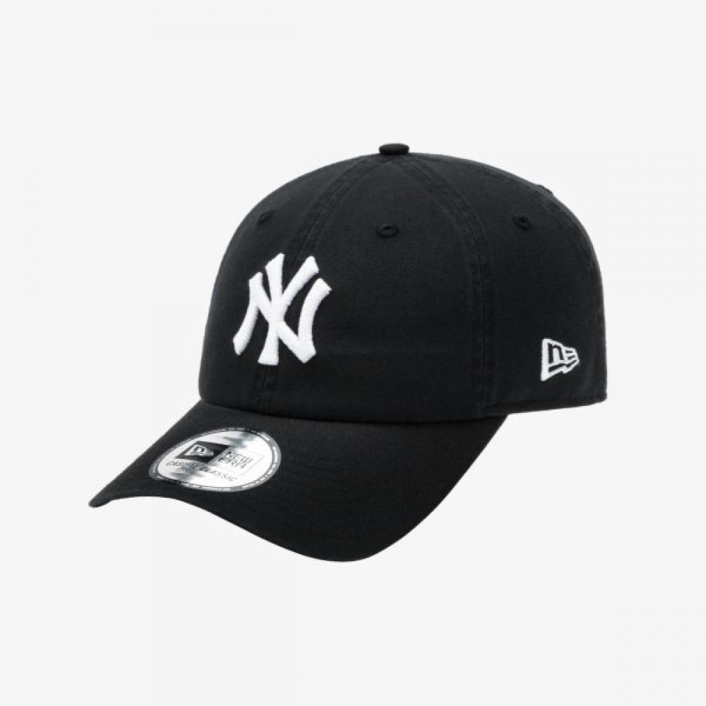 New Era New York Yankees Casual Classic Baseball Cap Black 14881471 BLACK/OSFM