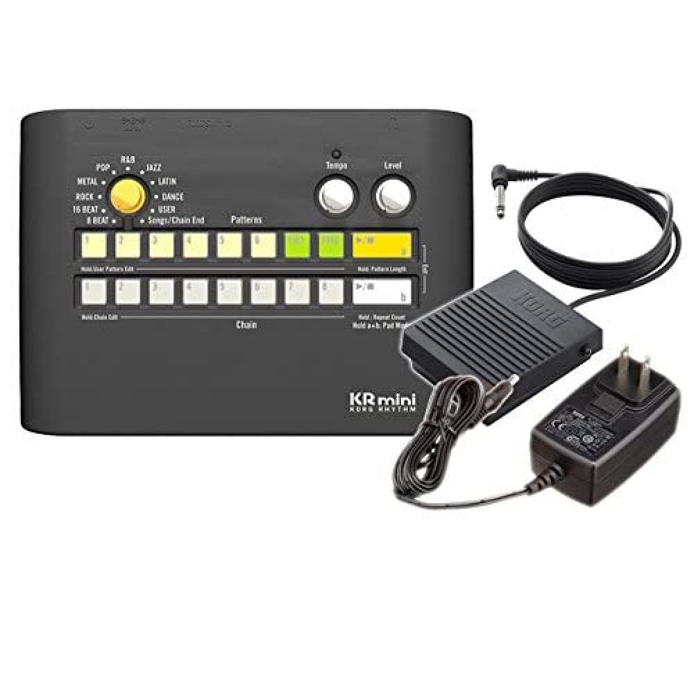 

Korg Kr Mini Korg Rhythm [Kr Mini] + Оригинальный адаптер переменного тока Ka350 + Педальный переключатель PS 3 Set