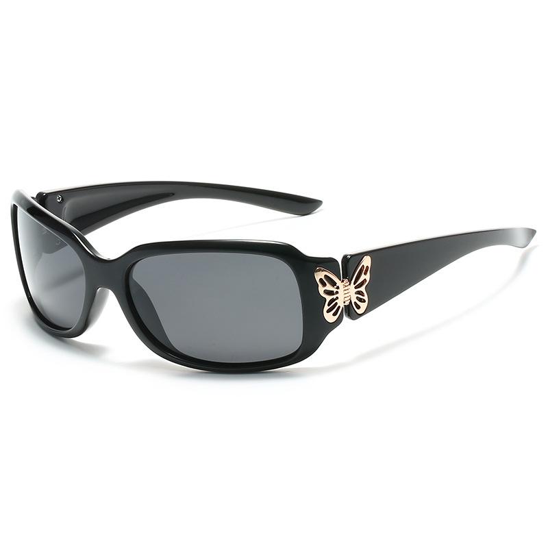 Schmetterling Elegante Damen-Sonnenbrille mit Premium-Polarisationsgläsern Luxus UV400 Schutz Fahrbrille