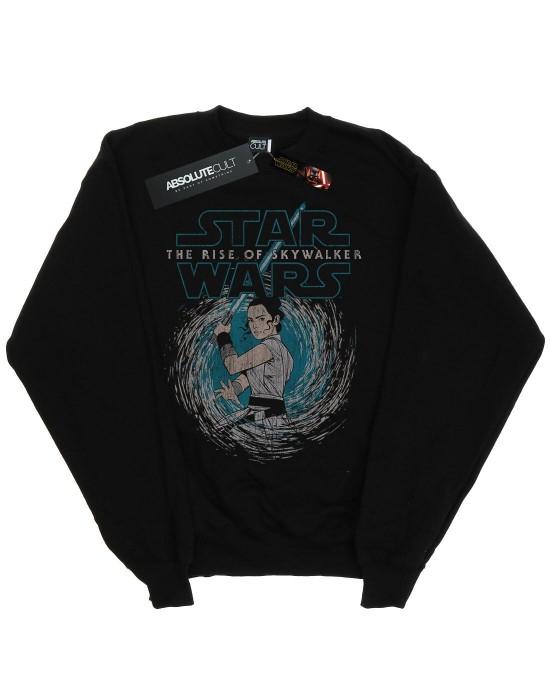 STAR WARS Pánská mikina s kapucí Rey Whirl: Vzestup Skywalkera