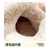 Cute Warm Ankle Boots Winter Women's Bow Warmth Plush Bow Cotton Shoes 2025 New Waterproof Down Cloth Short Barrel Snow Boots