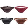 PU Leather Men's Waist Bag Large Capacity Casual Chest Bag Waist Fanny Pack  Travel