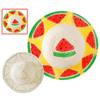 DIY Straw Hat Craft Set Handmade Straw Sun Hat Painting Kits for Children Interactive Party Art Supply Classroom Props