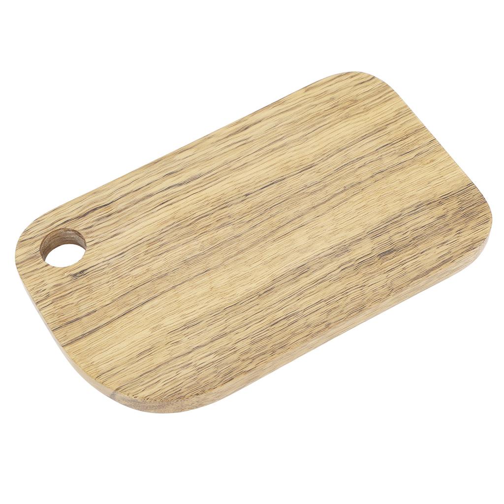 Wood Cutting Board with Hanging Hole Wood Chopping Board for Bread Pizza Vegetable Fruits Cheese Serving   Wood Rectangular
