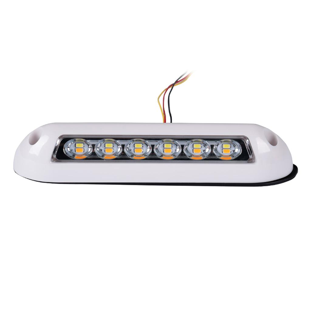 Upgraded LED Awning Light Exterior Strip Lamp Side Light Simple Installs Suitable for Caravans Motorhome RVs Campervan