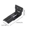 Easy Installs Soundbar Wall Mount Brackets Metal Structure For Home Entertainment Systems
