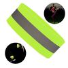 Arm Wrist Ankle Leg Bands Adjustable Reflective Tape Straps High Visibility Safety Reflector for Night Walking Cycling Running