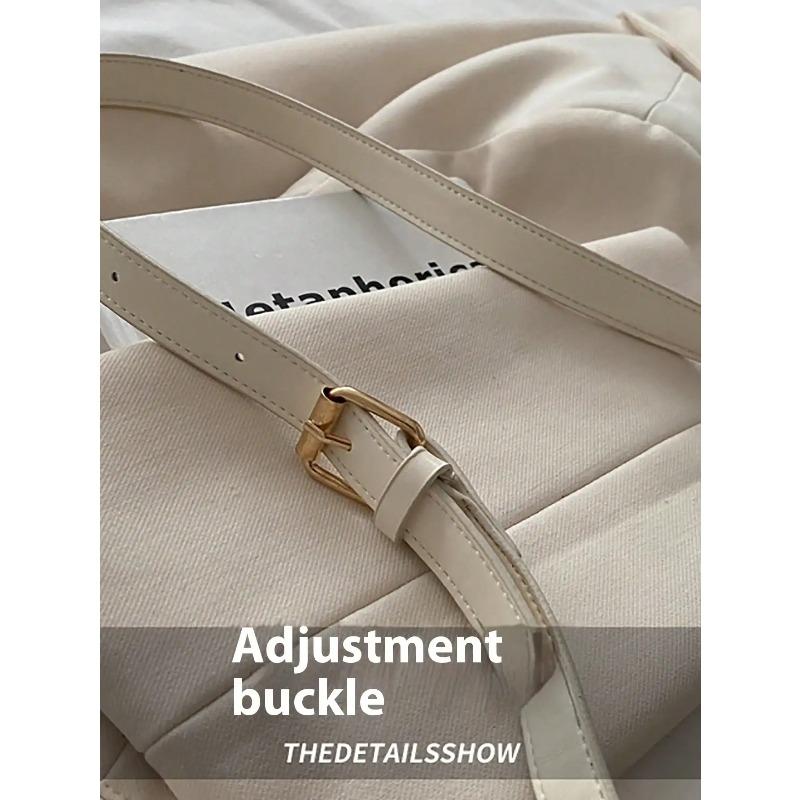 French retro saddle bag versatile underarm bag metal decorati punk style women's shoulder bag