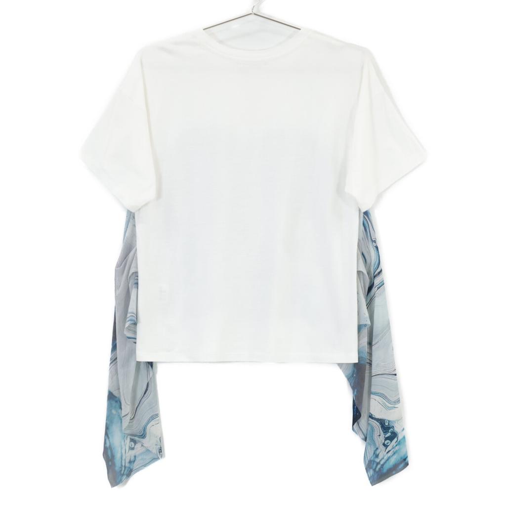 Vivienne Tam [Good Condition] 15175460 Marble Dragon Print T-shirt/ Tops 38 whiteUsed