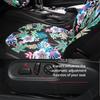 Car Seat Cover Colorful Pattern Breathable Protector Green