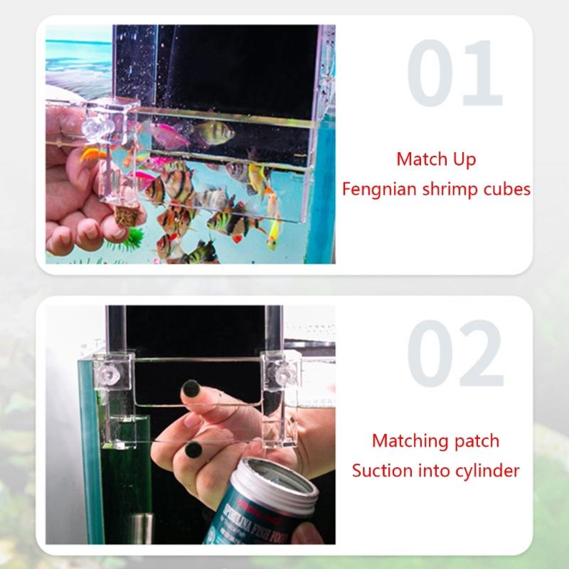 Aquarium Fish Breeder Box Plastic Fish Isolation Breeding Box Hatching Breeding Box Fish Hatchery Box