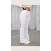 High Waist Flared Jeans Women Slim Fit Wide Leg Denim Pants Casual Style