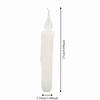 6 Pcs Reusable LED Taper Candles Smokeless Candle Lights Elegant Taper Candles  Wedding Centerpieces