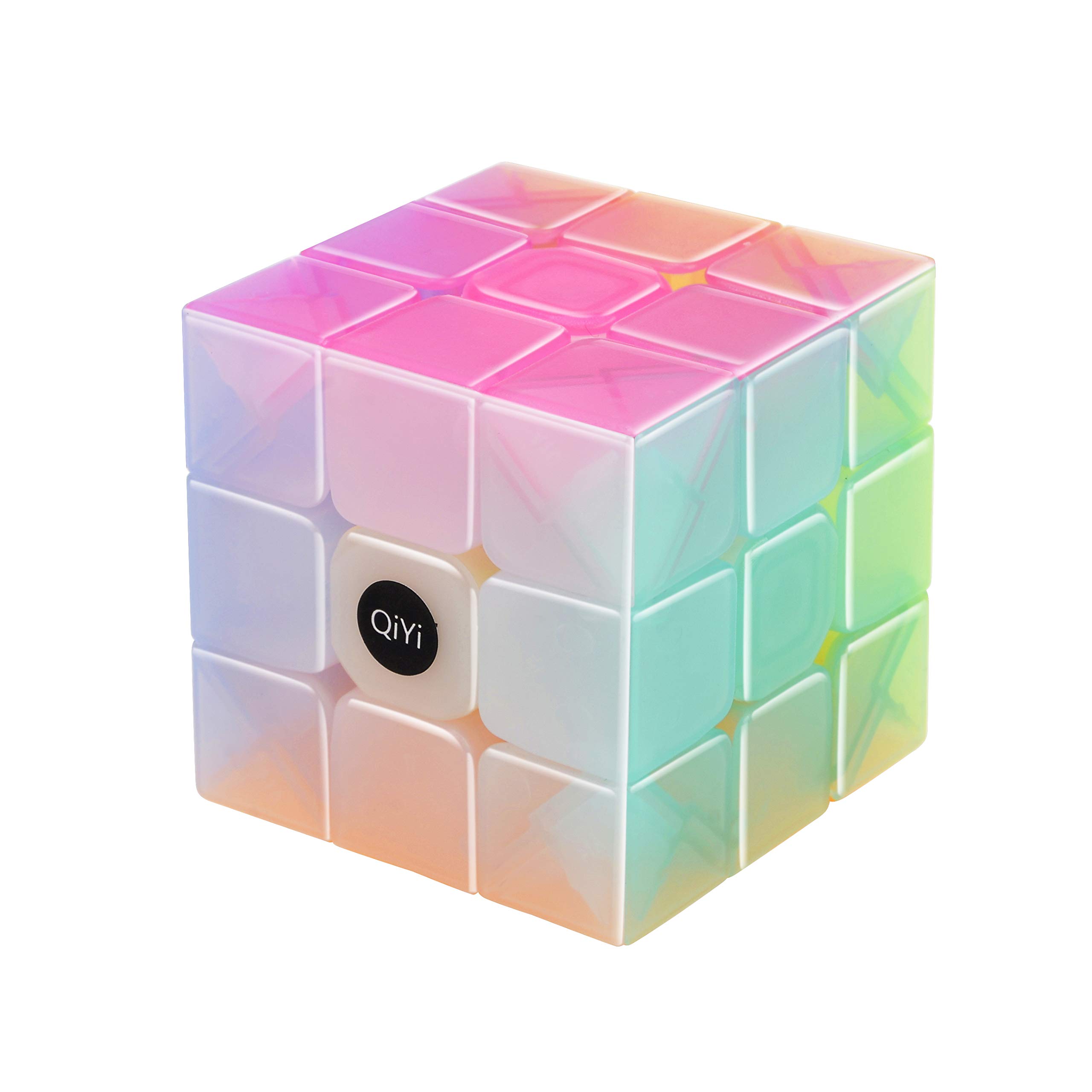 

QiYi Warrior Magic Cube (Japanese 6-Sided Complete Guide), 3x3x3 Competition-Specific Cube, Smooth Rotation, 3D Puzzle, World-Class Color Scheme,