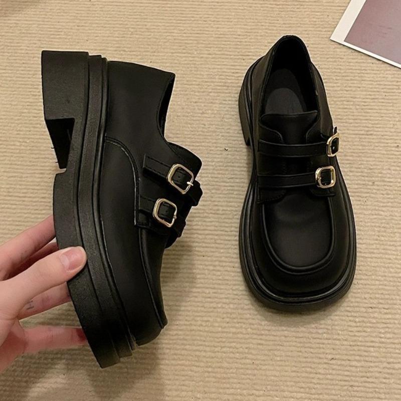 Fashion soft girl small leather shoes children spring and summer new soft soles with skirts single shoes