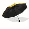 Electric Guitar umbrella, Portable 3 Fold Compact Umbrella for Men & Women,S136