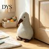 Decorative Door Wedge Fabric Duck Stopper, Non-slip Weighted Interior Holder Stop, Anti-collision Home Office Floor Stopper Bathroom Stop