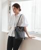 Badgigi Luna Bucket Bag, Black