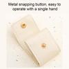 Folding Jewelry Travel Bag Jewelry Organizer Travel Case Women Girls Compact Container Magnetic Closure For Rings Earrings