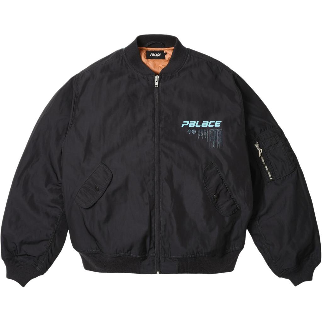 Palace Chakra Rave Jacket Black Unisex Outerwear P28JK074