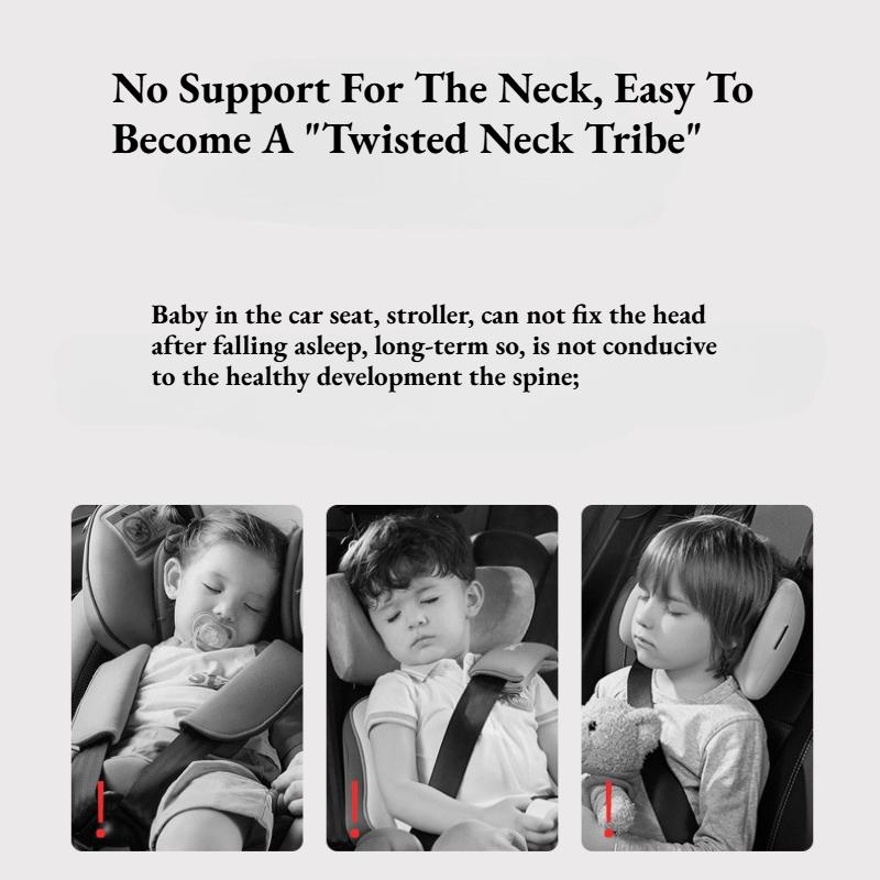 Cartoon Children U-Shaped Pillow Multi-functional Baby Car Cotton Soft Neck And Head Protection Travel Car Children's Pillow