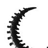 Spine Moon Ornament, 3D Printed Dark Atmosphere Wall Piece, Lightweight Desktop Sculpture, Anatomical Detail Halloween Decor