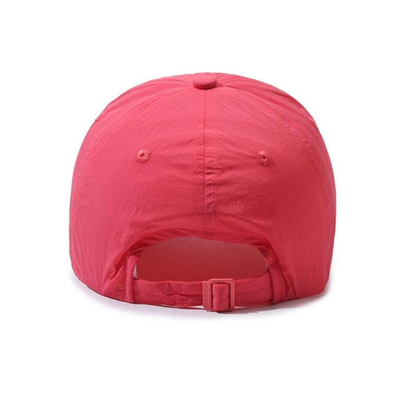 Spring Summer Thin Quick-Drying Candy Colored Baseball Cap Female Letter Sunshade Cap