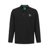 MALBON GOLF Ventilation Polo Shirt Black (Man)