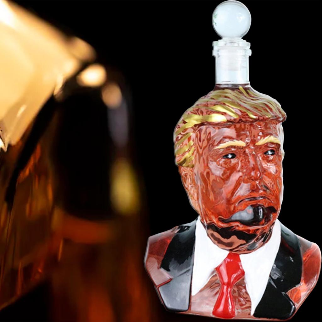Funny Whiskey Bottle New Unique Glass Decanter For Wine And Whiskey Decanter