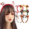 Cloth Snowman Christmas Cartoon Headband Hair Accessories Korean Style Head Hoop Women Hair Band