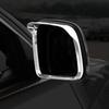 For Dodge Durango 2011-2026 Chrome Exterior Side Mirror Rain Eyebrow Cover Trim