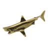Copper Brass Shark Figurines Cute Shark Sculpture Tea Pets Mini Shark Statue  Birthday Gift