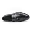 Leather Shoes Man Casual Loafers Luxury Design Slip On Male Dress Shoes Leisure Style Big Size Good Wear-resistant Sole
