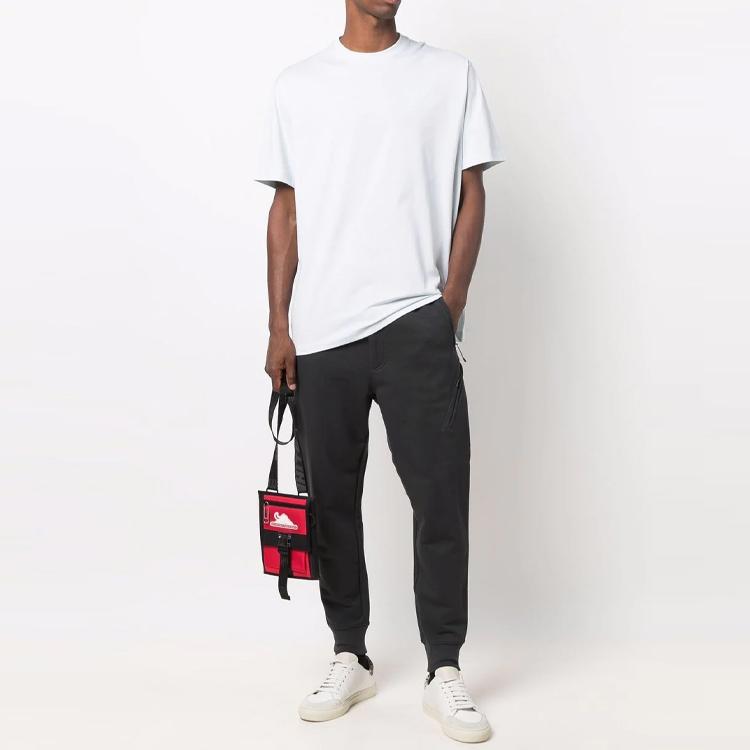 Y-3 Classic Logo Tee Blue Tint Unisex Tops HB3480