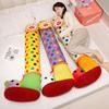Clown Plush Toy With Long Legs Pp Cotton Filling Soft Stuffed Doll For Bedroom Decor