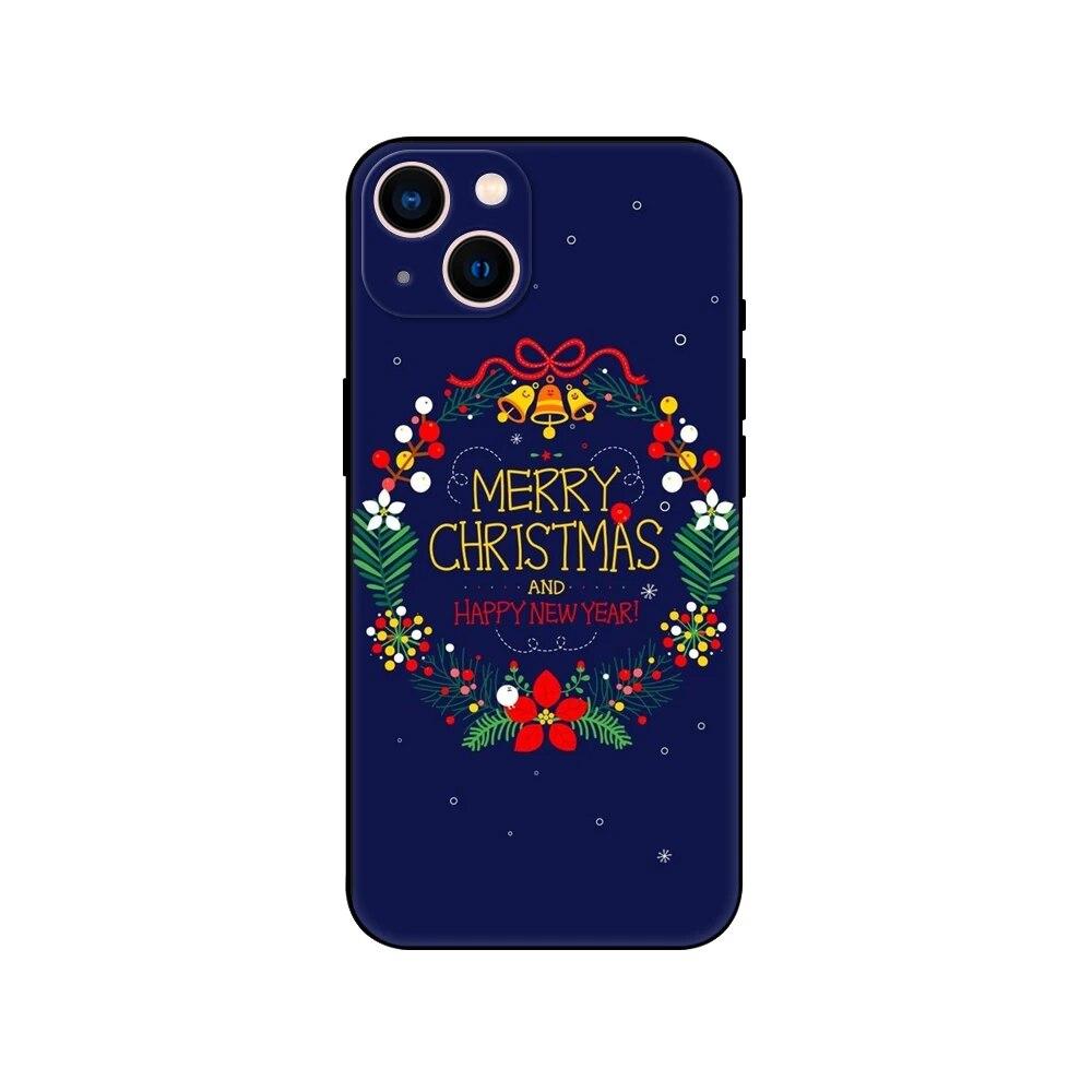 Vánoční pouzdro na telefon pro iPhone Samsung Galaxy Redmi Xiaomi Oppo OnePlus Note SA 7 8 9 10 11 12 13 14 20 21 22 23 53 54 Pro Max Plus Ultra TPU Soft