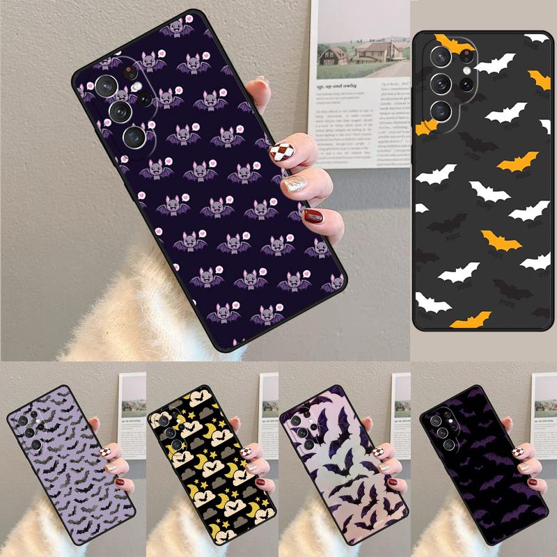 Vampire Bat TPU Phone Case For Samsung Galaxy note 10 pro S26 S25 S24 S23 S22 Ultra Plus S21 FE S20 Shockproof Cover