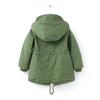 Winter Children Down & Parkas European Style Boys Girls Warm Outerwear Color Green Blue Hooded Coats for Girls