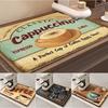 Coffee Mat Waterproof Absorbent Drain Pad Non-slip Kitchen Dish Drying Mats Quick Dry Tableware Faucet Placemat Dinnerware Decor