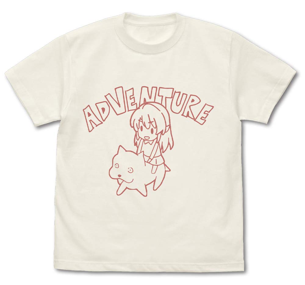 

Cospa Non Non Biyori Non Stop Komagurumi Adventure T-shirt VANILLA WHITE M size