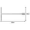 TONE flex wrench 14mm jaw opening T-type (ball type) TF-14,