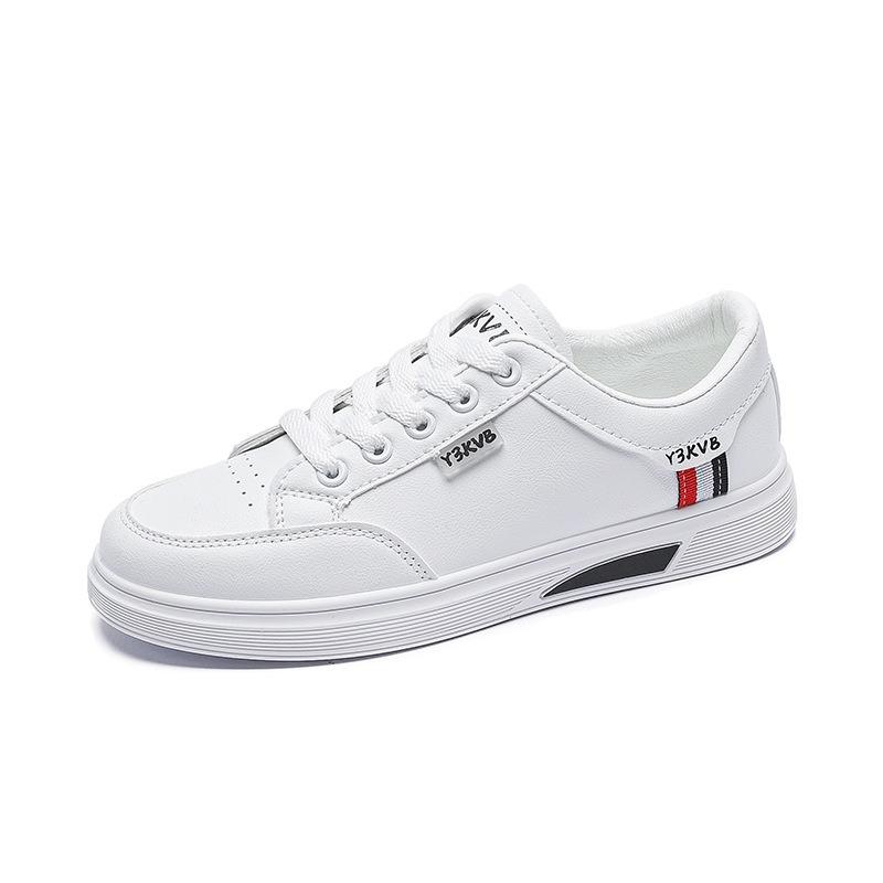 Spring Breathable Lightweight Single Shoes Non-slip Wear-resistant Flat Baseplate Shoes Student Casual Versatile Little White Shoes Women