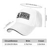 Commercial Diver Baseball Cap  Outdoor Gym Hot Sale Hip Hop Hats Unisex Men Streetwear Print Snapback Cap
