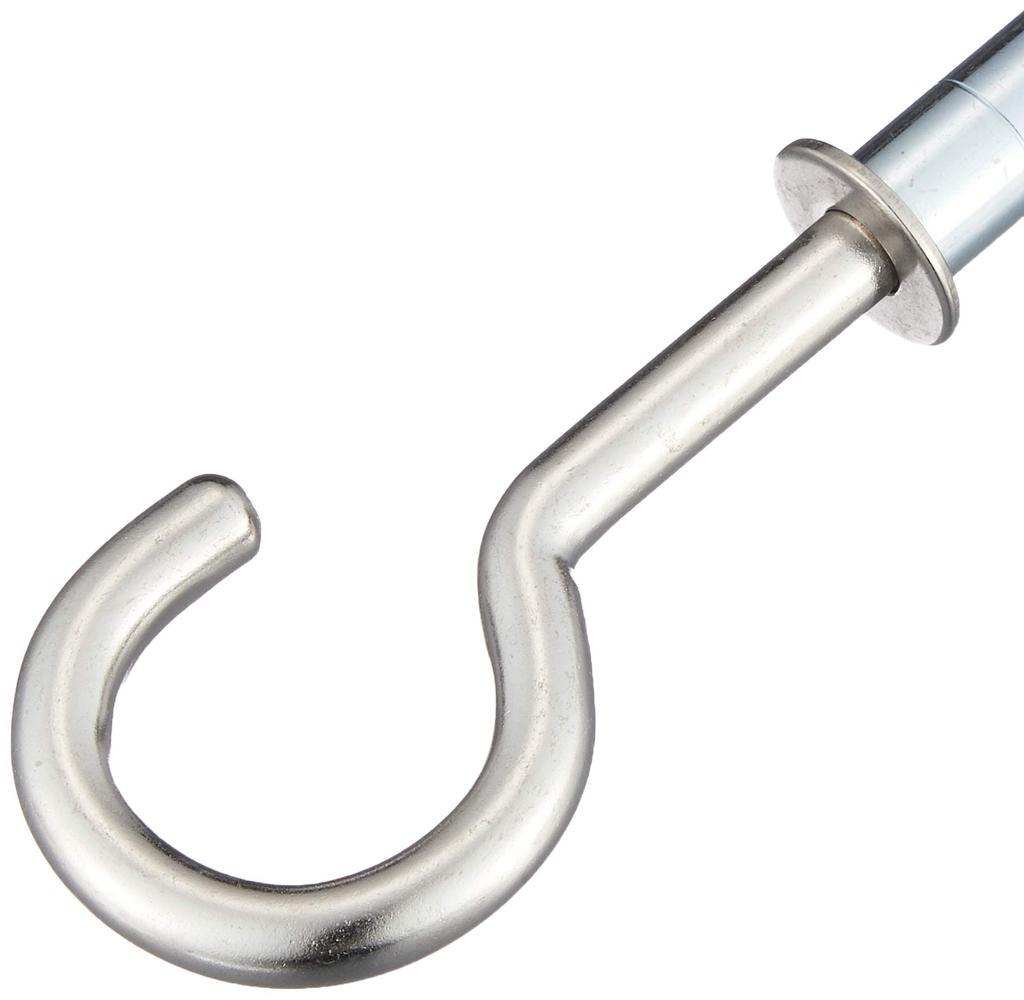 TRUSCO Stainless Steel Lifting M10 32mm Wide TTF-9 Hook, Thread,