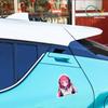 Cute Girl Anime Car Sticker Car Sticker Motorcycle Bumper Car Window Reflective Waterproof Sticker Car Sticker
