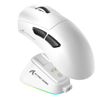ATTACK SHARK V3PRO Gaming 65g PAW3311 BK52820 Curved RGB Magnetic Charging Ergonomic 25000 50 Precision 100 Large Palm 1000Hz Polling 500mAh Mouse,
