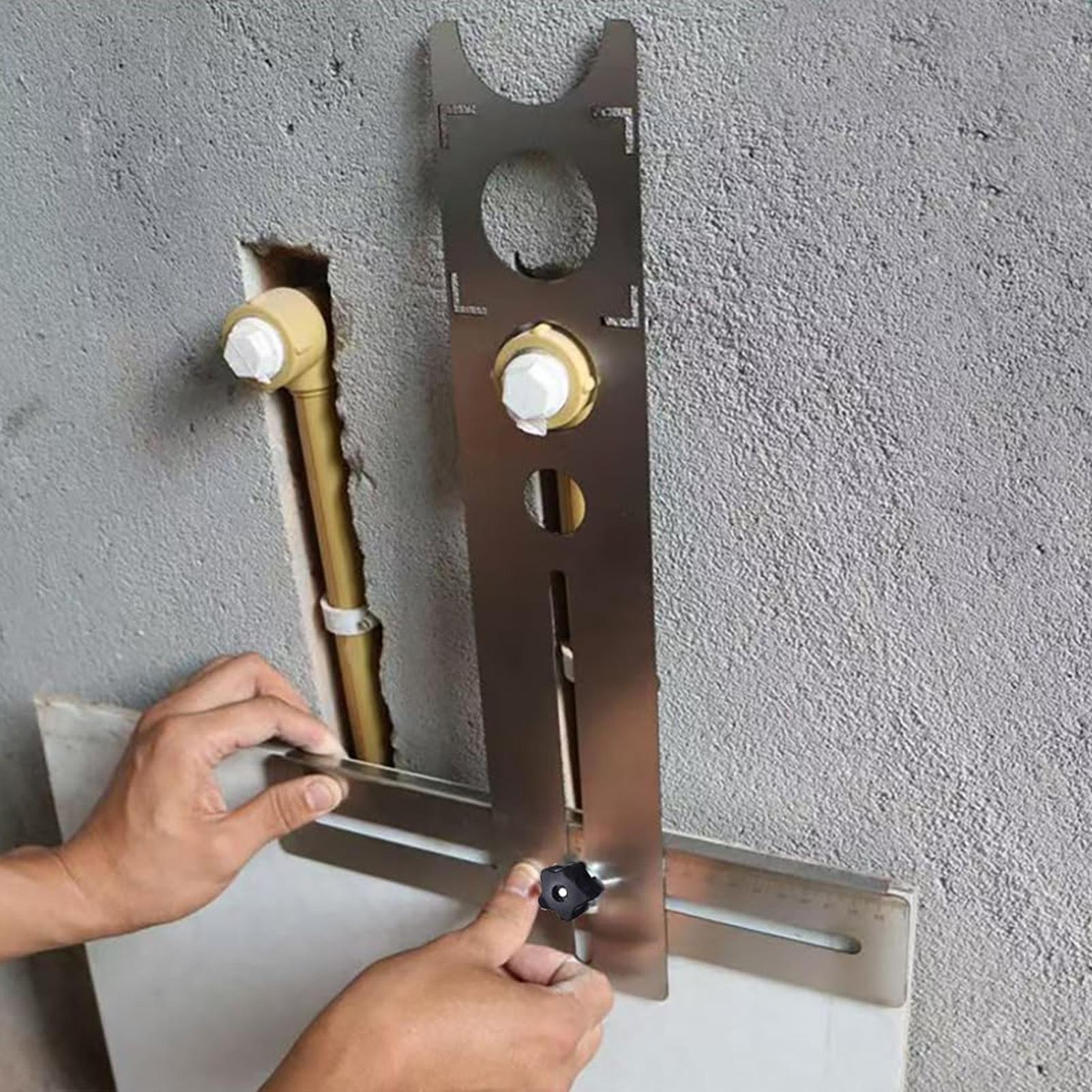 

Мраморный корончатый сверло Инструмент для пробивки керамической плитки Диапазон измерения 300 мм Прецизионная направляющая-шаблон 25/40/45/55/60 мм для ванной комнаты CHINA