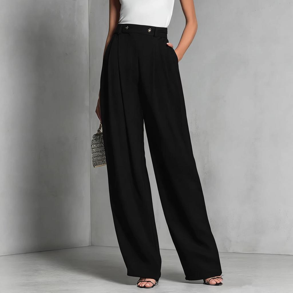 Women's Loose-fitting, High-waisted Sweatpants With Pockets, Casual Track Pants