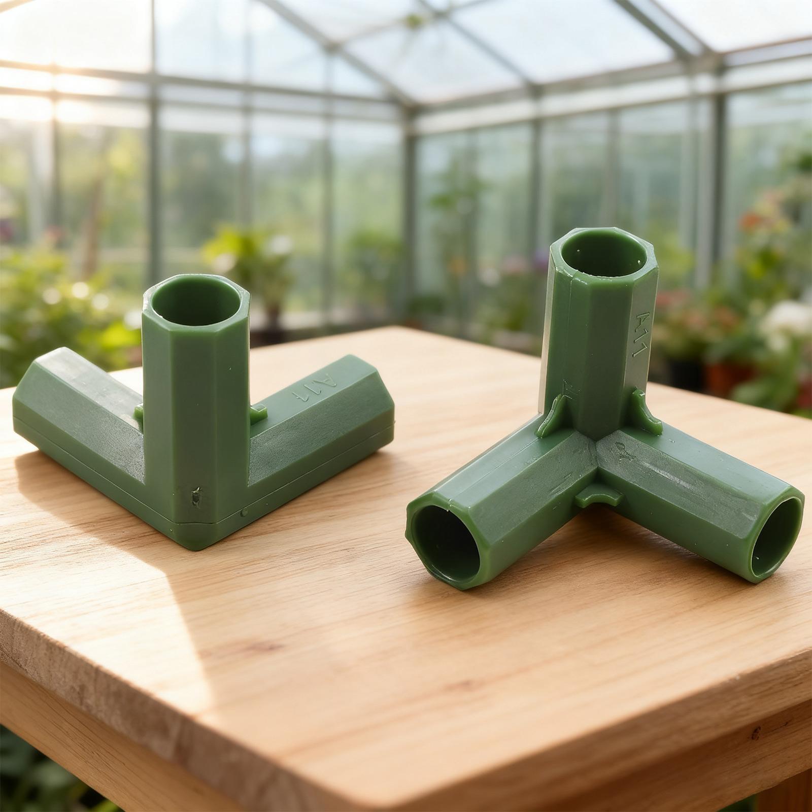 

Easy Installation Greenhouse Fittings Carport Gardening Accessories Greenhouse Support Weatherproof Connectors E