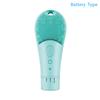 9 Gear Electric Ultrasonic Skin Sonic Scrubber Facial Brush Cleaner Spinning High Frequency Vibration Face Silicone Rechargeable